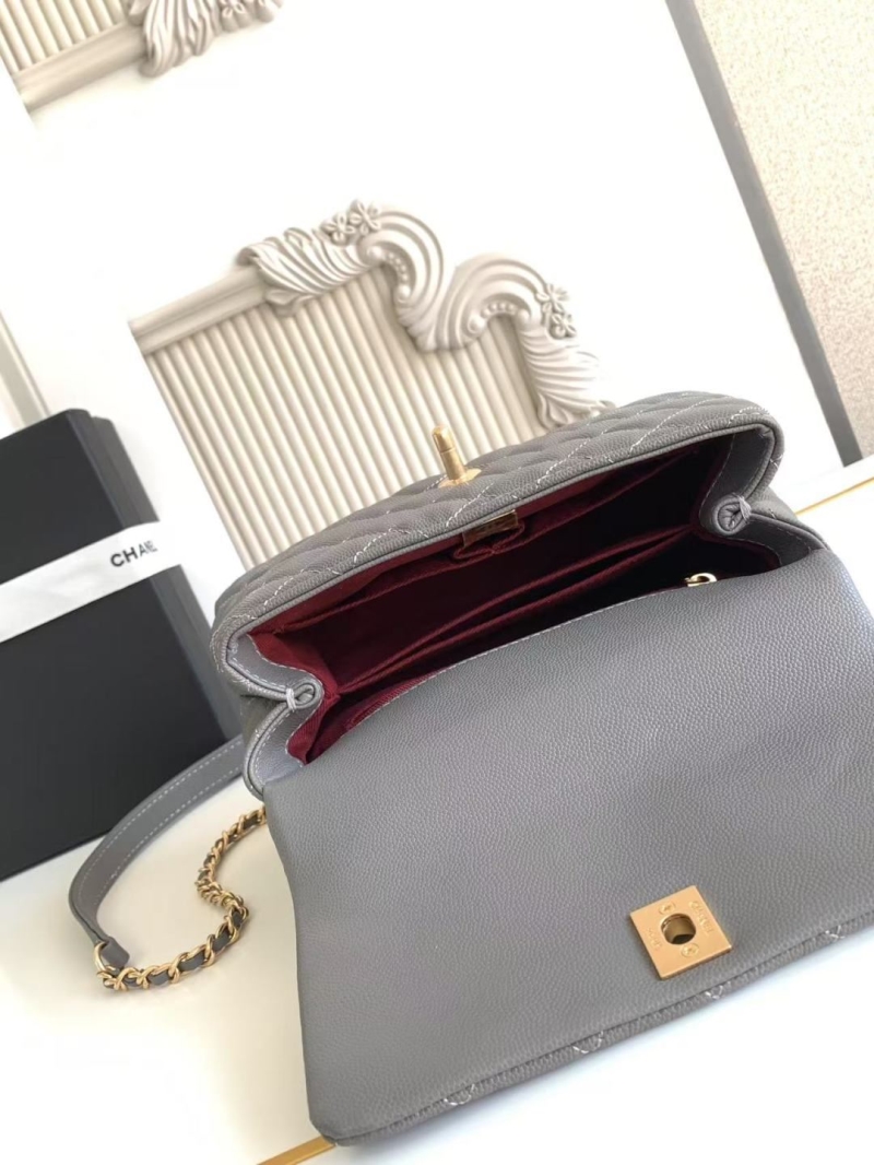 Ch**el top handle bags